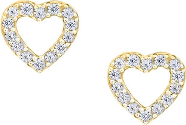 Candy Ohrringe Issa, 925 Sterling Silber, vergoldet (925er Sterlingsilber)
