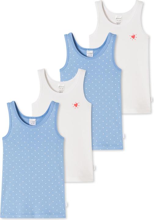 Schiesser Unterhemd 0/0 - Fine Rib Organic Cotton (92)