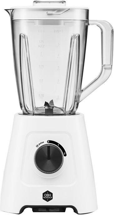 OBH Nordica Blendforce White 1,25 l Tischplatten-Mixer 600 W Weiss (600 W)