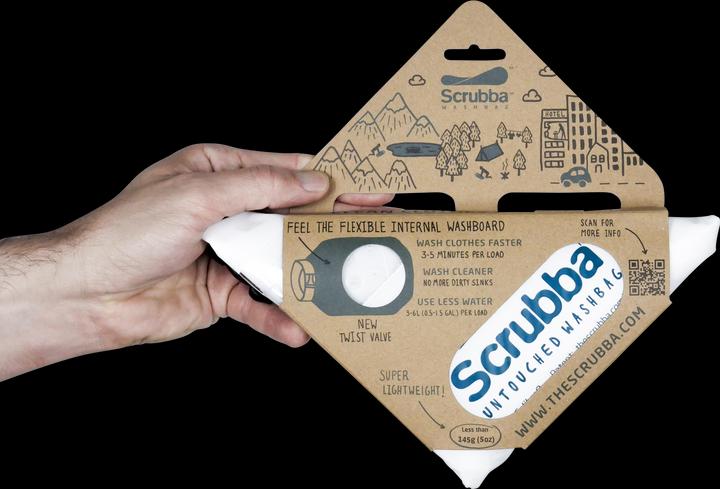 Actual product image Scrubba Wash Bag Untouched