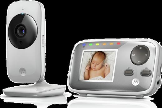 Produktbild Motorola Babyphone mit Kamera Digital M (Babyphone mit Kamera, 300 m)