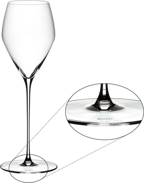 Produktbild Riedel Veloce Champagner Weingläser (32.70 cl, 6 Gläser, Sektgläser)