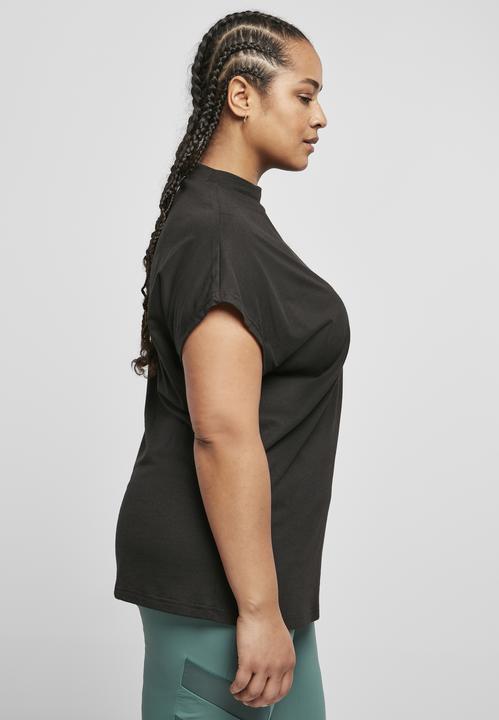 Actual product image Urban Classics Ladies Oversized Cut On Sleeve Viscose Tee (M)