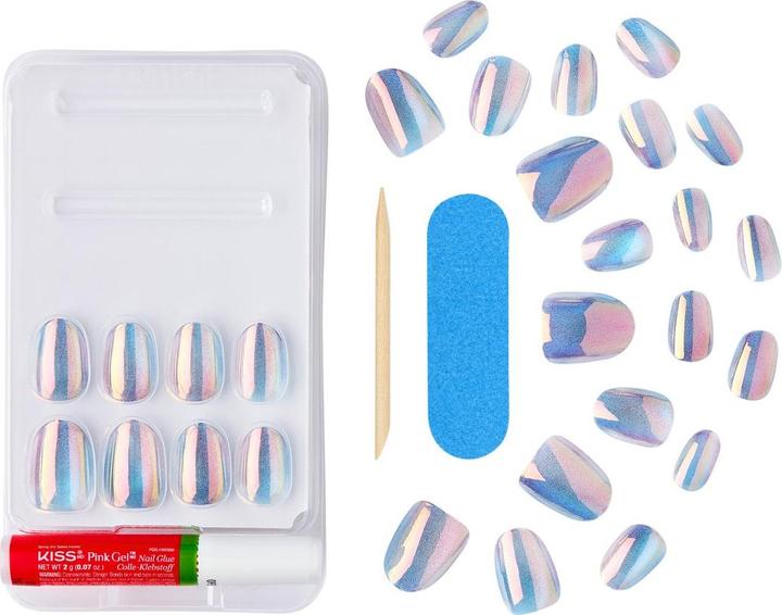 Actual product image KISS Gel Fantasy Allure Change Chance - 28 Pieces (Artificial nails)