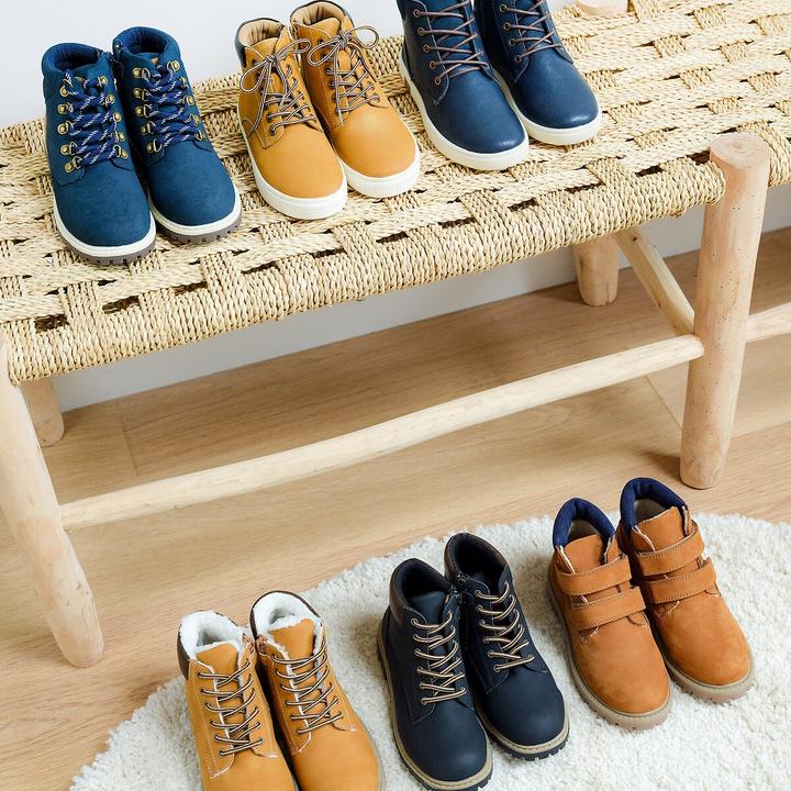 Immagine prodotto La Redoute Collections Stivali foderati con allacciatura e chiusura a zip (30)