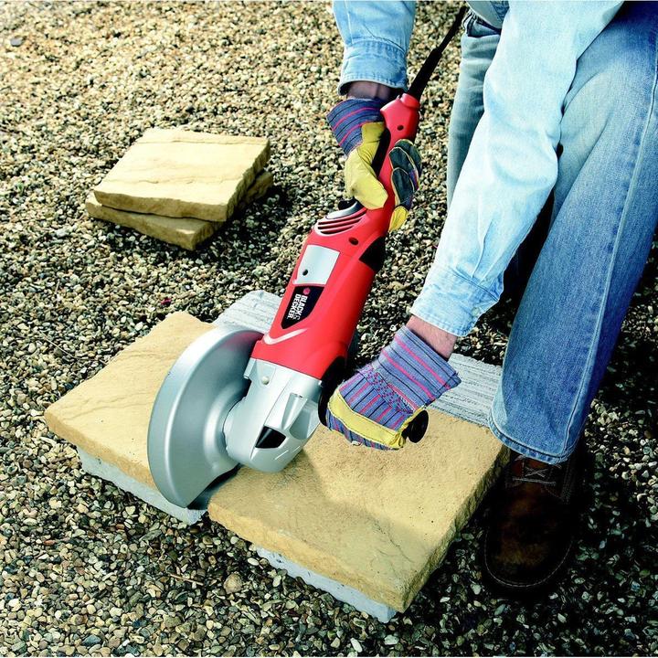 Produktbild Black & Decker ZweihandWinkelschleifer 2000W (230 mm)