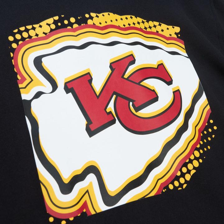 Immagine prodotto Mitchell & Ness Felpa con cappuccio - BIG FACE Kansas City Chiefs (S)