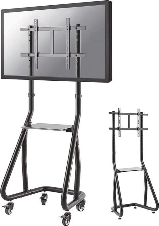 Actual product image Neomounts NS-M3600BLACK is a mobile floor stand for flat screen TVs up to. (Universal, 80", 80 kg)