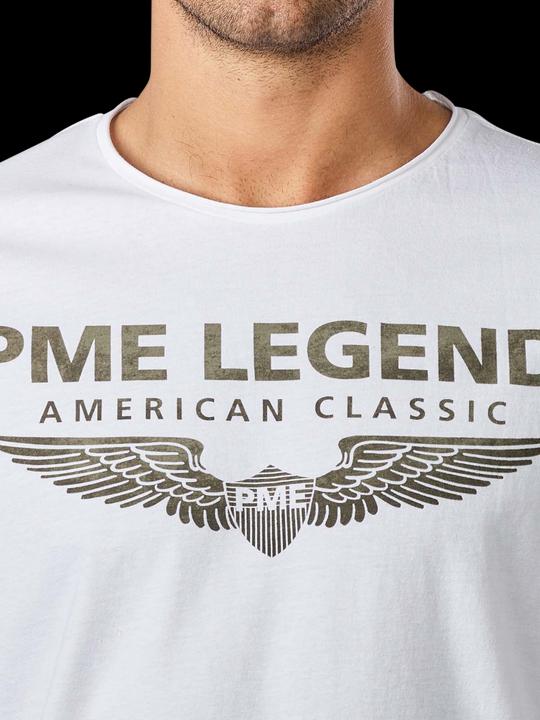 Immagine prodotto Pme Legend Maglietta a girocollo stampata in bianco brillante (XXL)