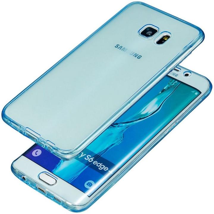 Produktbild König Design Full TPU Case für Samsung Galaxy Schutz Hülle Handy Tasche Transparent Cover Neu (Samsung Galaxy A7)