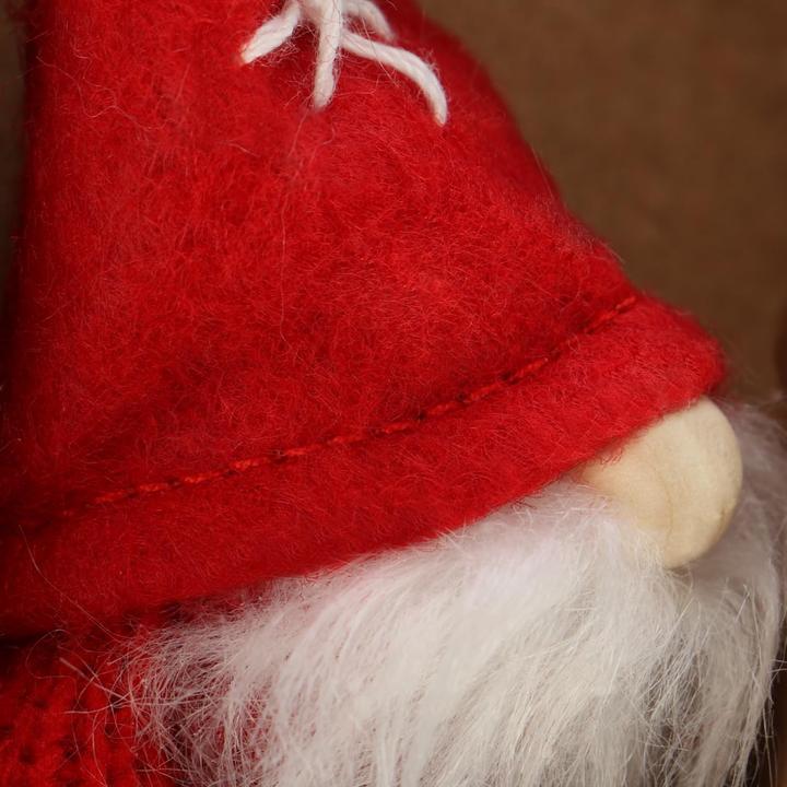 Produktbild Com-four 12-teiliges Weihnachtsbaum-Anhänger Set Wichtelfiguren (12 -teilig)