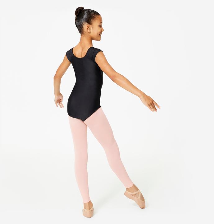Image du produit Starever Justaucorps danse classique noir manches courtes fille