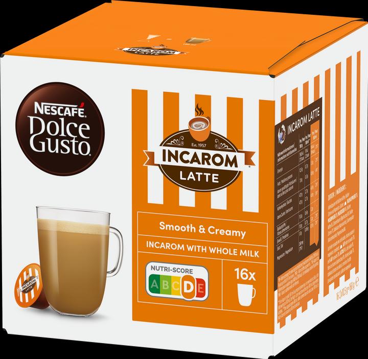Produktbild Nescafé Dolce Gusto Incarom Latte (16 x Port.)