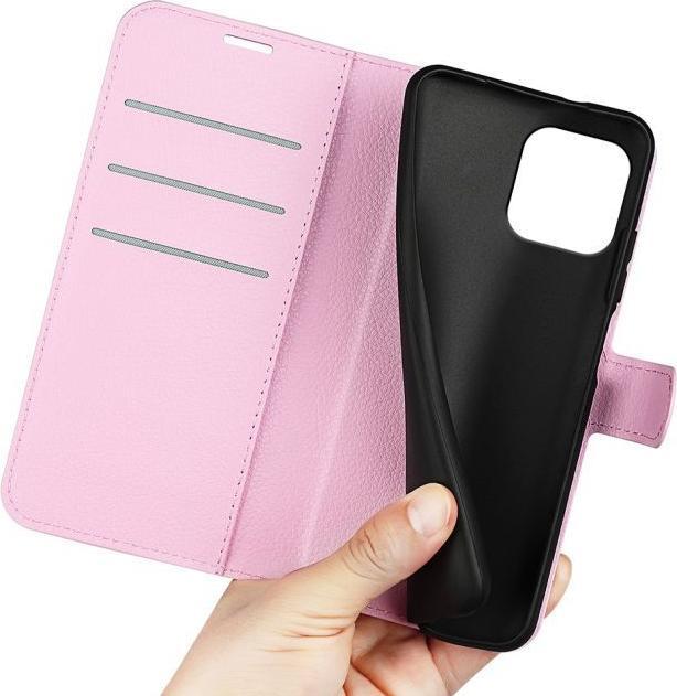 Actual product image MU Classic Litchi Leather Bookcover Series (Apple iPhone 15)