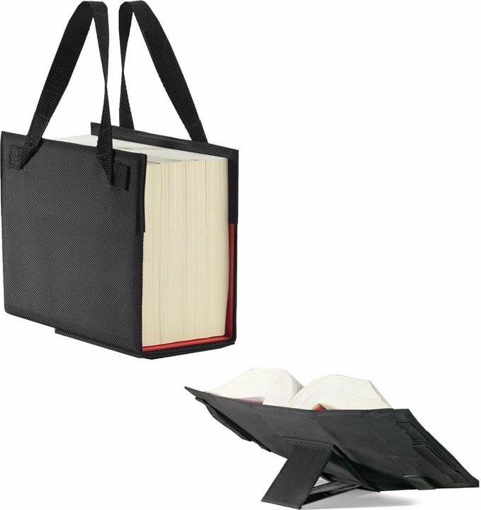 Produktbild Barth & Bauer LexSkin tragbarer Umschlag für Loseblattwerke onyx-schwarz, Buchhüllen-Tasche m. Buchstütze (1 x)