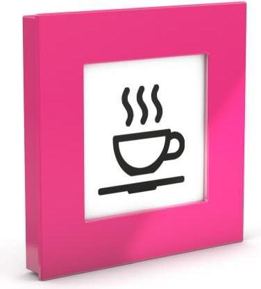 Actual product image Magni Mega Magnet SQUARE XL (75 x 75 mm, picture frame) pink (1 x)