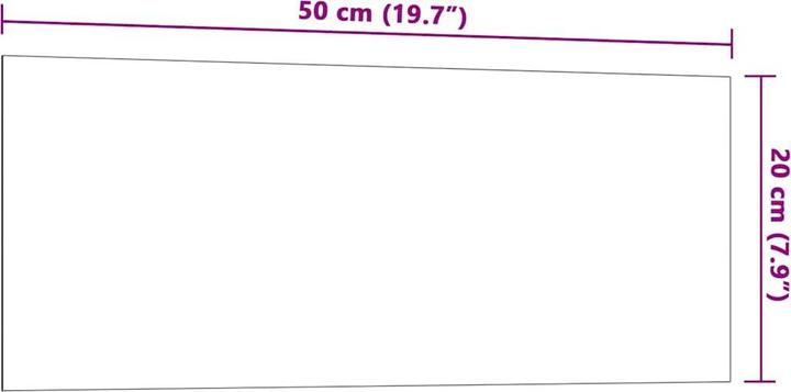 Actual product image VidaXL Maternus (Magnet board, 50 x 20 cm)