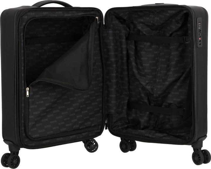 Actual product image Guess Napoli 4-wheel trolley 59 cm with expansion fold (47 l, M (50 - 90l))