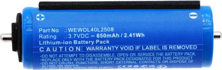CoreParts Battery for Panasonic, Braun (1 Stk., 2410 mAh)