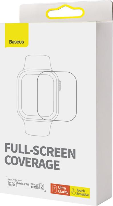 Produktbild Baseus 44mm Protective Film for AP Watch 4/5/6/SE/SE 2, Clear