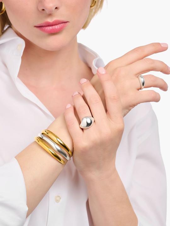 Immagine prodotto Thomas Sabo Anello a forma di goccia organica (56, 925 Argento)