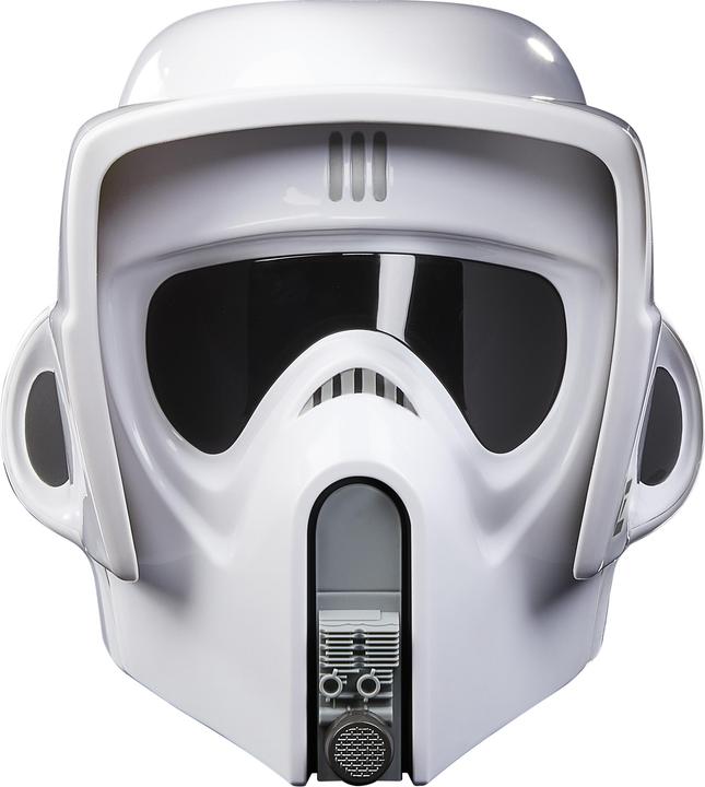 Actual product image Hasbro Star Wars Black Series elektronischer Helm Scout Trooper