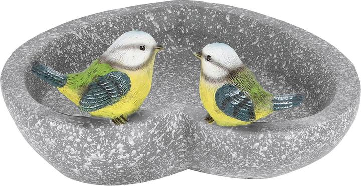 Actual product image Esschert Design Heart-shaped bird bath