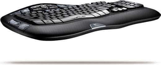 Produktbild Logitech Cordless Desktop Wave, CH-Layout (CH, Kabellos)