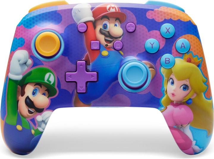 Image du produit PowerA Enhanced Wireless Controller - Colour Splash Heroes (Switch OLED, Switch Lite, Switch)