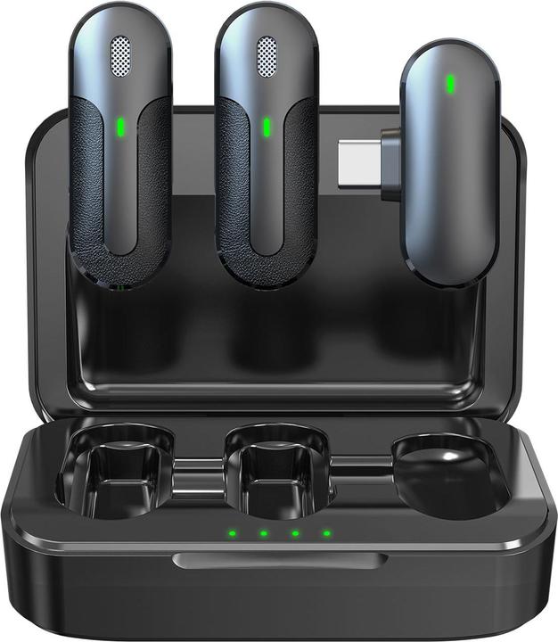 Immagine prodotto Technaxx Set Di Mini Microfoni Wireless Tx-301
