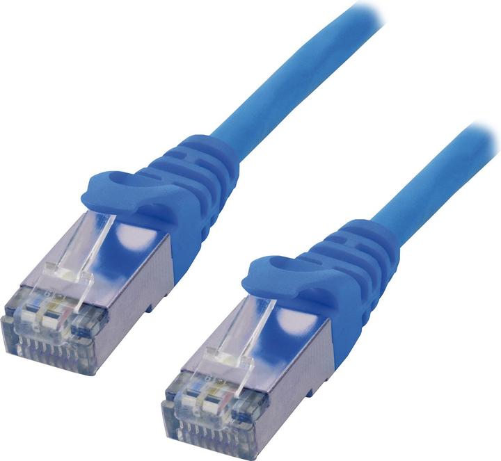 Produktbild MCL RJ45 CABLE 100PERCENTAGE COPPER (S/FTP, CAT6a, 0.50 m)