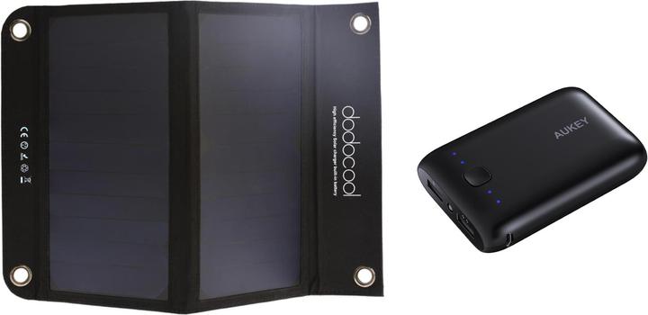 Atra Solar Charger + Powerbank PB-N52