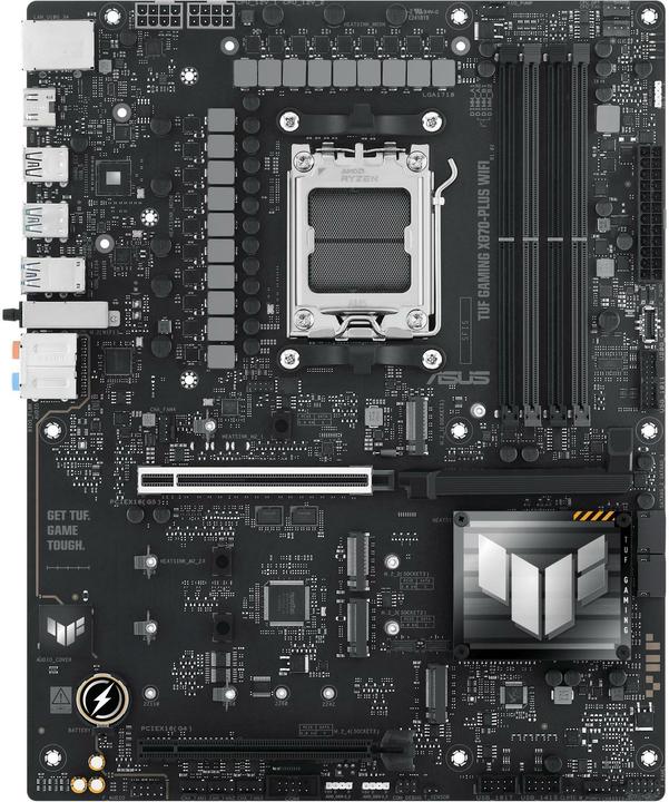Actual product image ASUS TUF GAMING X870-PLUS WIFI (AM5, AMD X870, ATX)