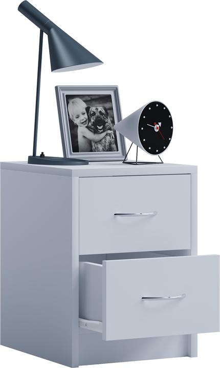 Produktbild VCM Holz Nachtschrank Boxal Mini mit Schublade (30 x 35 x 40 cm)