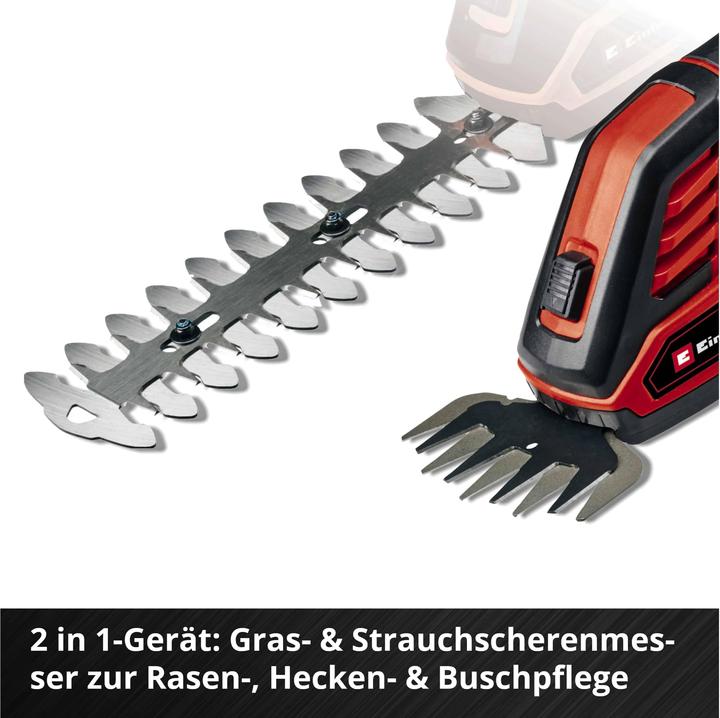 Immagine prodotto Einhell Cesoie per erba e arbusti a batteria 18 V GE-CG 18/100 LiT Power X-Change (Batteria ricaricabile)
