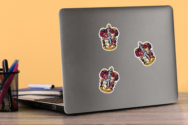 Produktbild Gryffindor Wappen Aufkleber Deluxe 50erPack Vinyl
