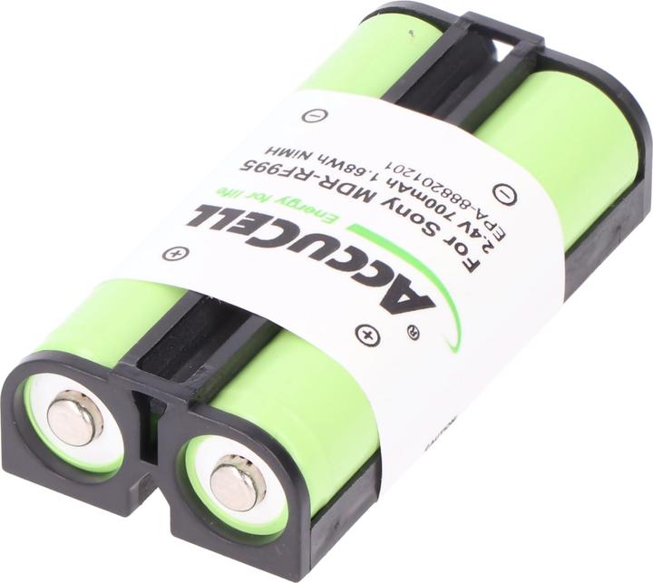 Produktbild AccuCell Akku Sony MDR-RF995 BP-HP800-11 (MDR-RF4000, MDR-RF895RK)