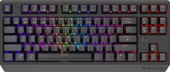 Actual product image Genesis Klawiatura Thor 230 TKL Wireless Outemu Panda (NKG-2107) (US, Wireless, Cable)