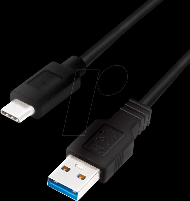 Productafbeelding LogiLink USB A – USB C (0.15 m, USB 3.0)