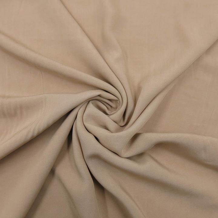 Actual product image Stoffrestposten Viscose - Beige - Minimum quantity: 1 metre
