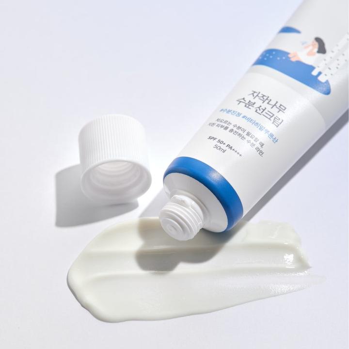 Actual product image Round Lab Moisturizing Sunscreen (Sun cream face, SPF 50+, 50 ml)