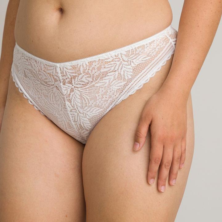 Immagine prodotto La Redoute Collections Slip Tanga in pizzo (32, 34, Confezione singola)