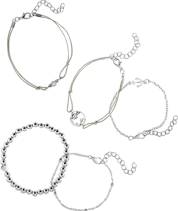 Immagine prodotto Heideman Bracciale multiplo lucido (100% acciaio inossidabile)