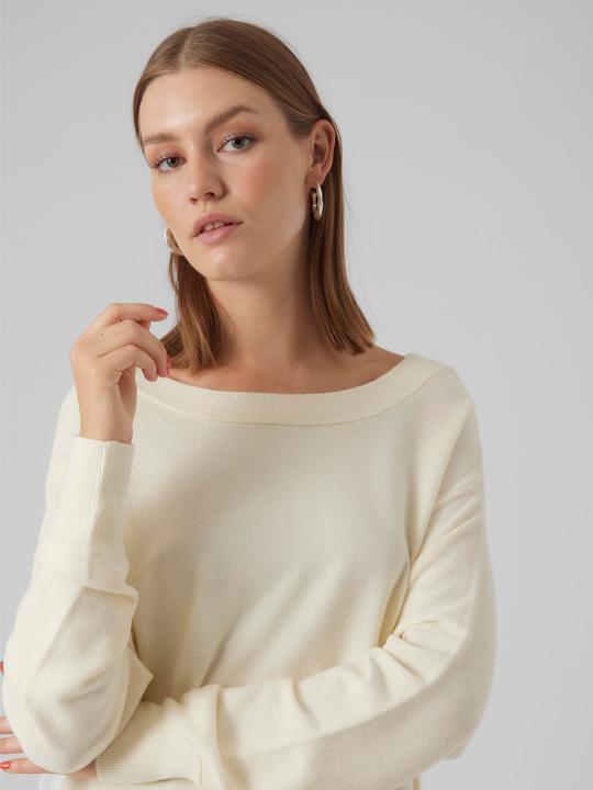 Produktbild Vero Moda VMNANCY LS BOATNECK PULLOVER GA EXC Strickpullover (XS)