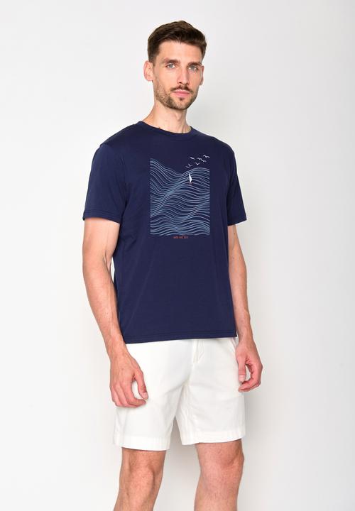 Actual product image Greenbomb Nature Sea Vibes Fusion T-Shirt (L)