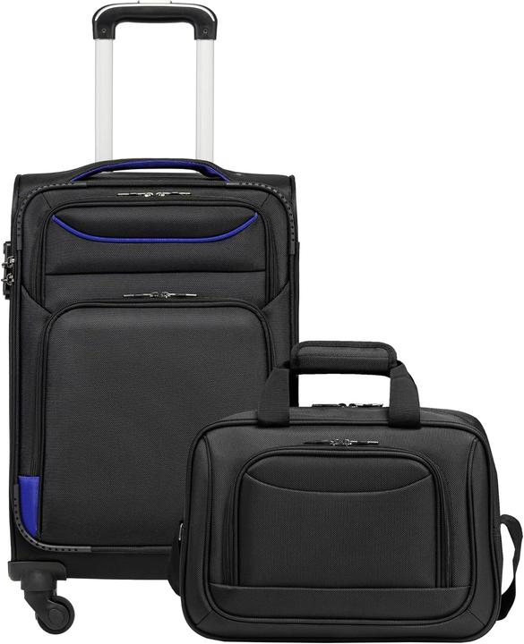 Coolife 2-teiliges Handgepäck-Set (Hand luggage (up to 50 litres))