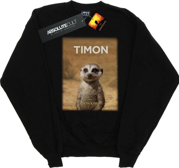 Disney The Lion King Movie Timon Poster Sweatshirt (L)