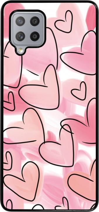 Produktbild PhoneLook Hülle Easter 2023 pink hearts (Samsung Galaxy A42 5G)