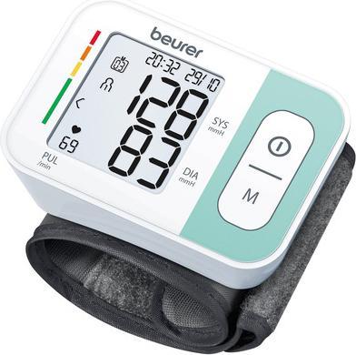 Beurer Blutdruckmessgerät für Handgelenk 2x60 Speicher LCD weiss SR BC1 (Blutdruckmessgerät Handgelenk)