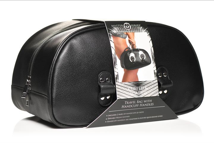 Actual product image Master Series Cuffed Travel Bag with Handcuff Handles
